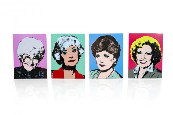 The Golden Girls 3 x 4 Inch Warhol Magnets | Set of 4 picture