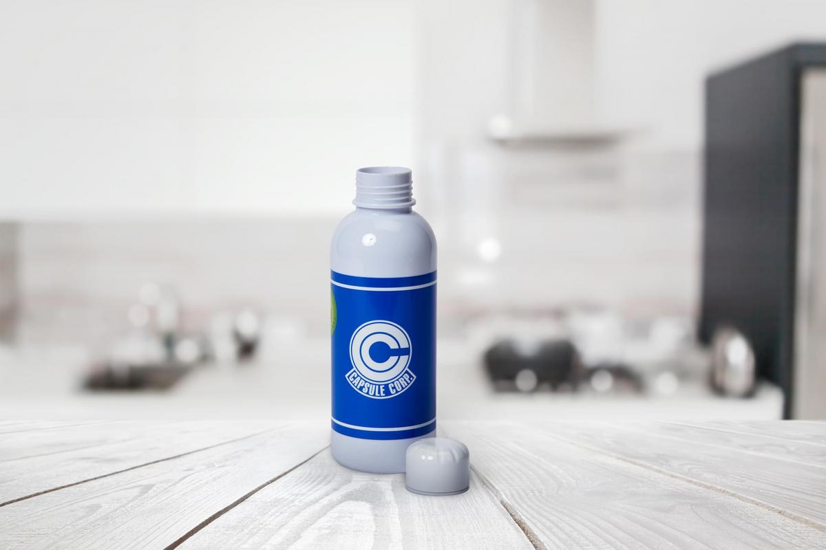 Dragon Ball Z Capsule Corp. 17oz Plastic Water Bottle picture