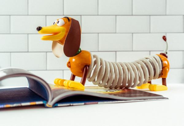 Disney Toy Story Slinky Dog 12 Inch LED Mood Light picture