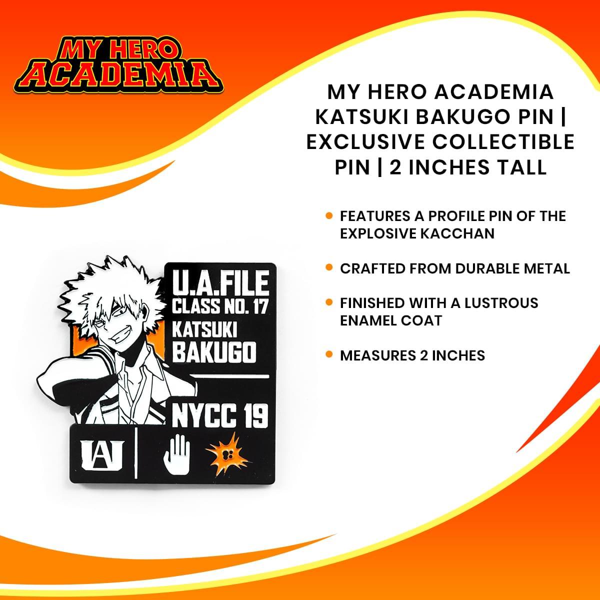 My Hero Academia Katsuki Bakugo Exclusive Enamel Pin picture