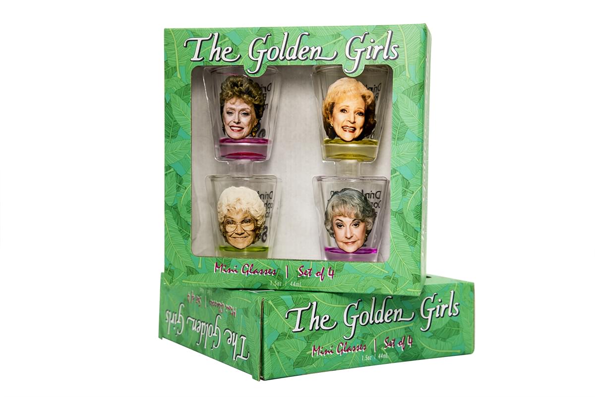 Golden Girls Shot Glasses, Set of 4 picture