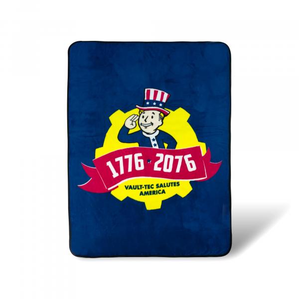 Fallout Vault-Tec Salutes America 45"x60" Fleece Blanket