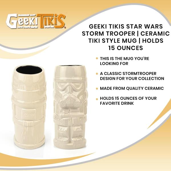 Geeki Tikis Star Wars Stormtrooper 15OZ Ceramic Mug picture