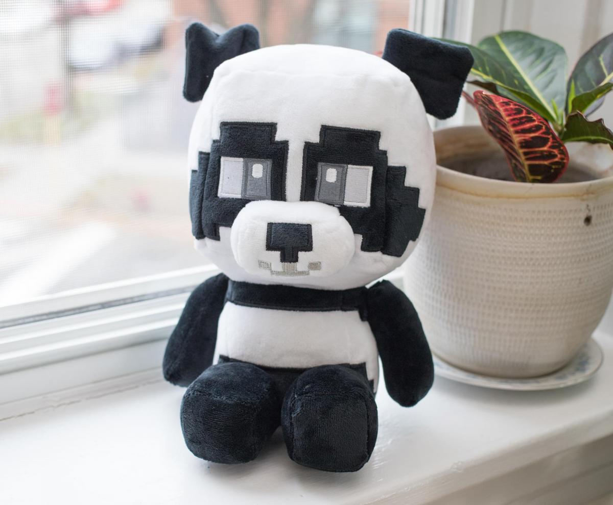 Minecraft Adventure Series 8.75 Inch Panda Plush picture
