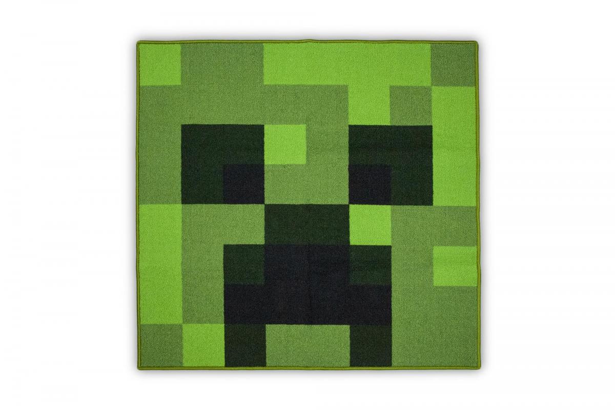 Minecraft Creeper Face 39 Inch Area Rug picture
