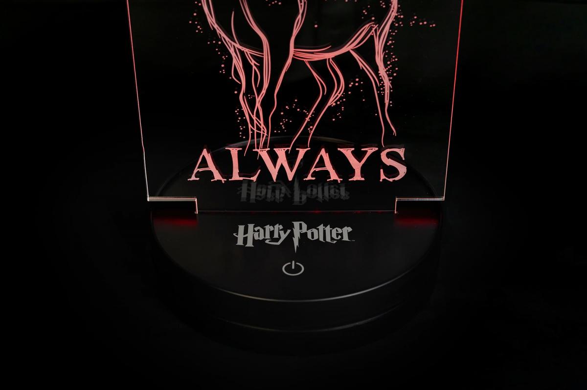 Harry Potter Acrylic LED Light Set Dumbledore Snape Patronus picture