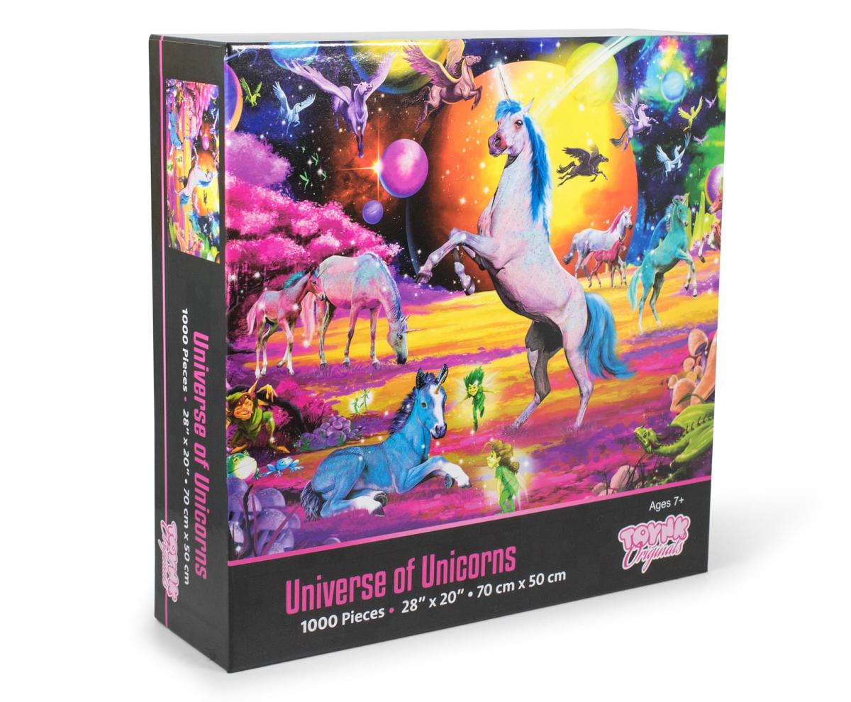 Universe of Unicorns Rainbow Fantasy Puzzle | 1000 Piece Jigsaw Puzzle picture