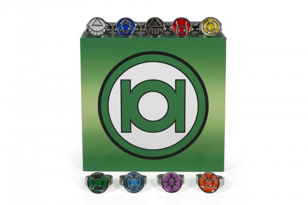 DC Comics Green Lantern Corps Adjustable Ring Set picture