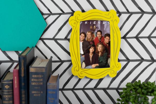 Friends Yellow Peephole 8 x 6 Inch Photo Frame picture