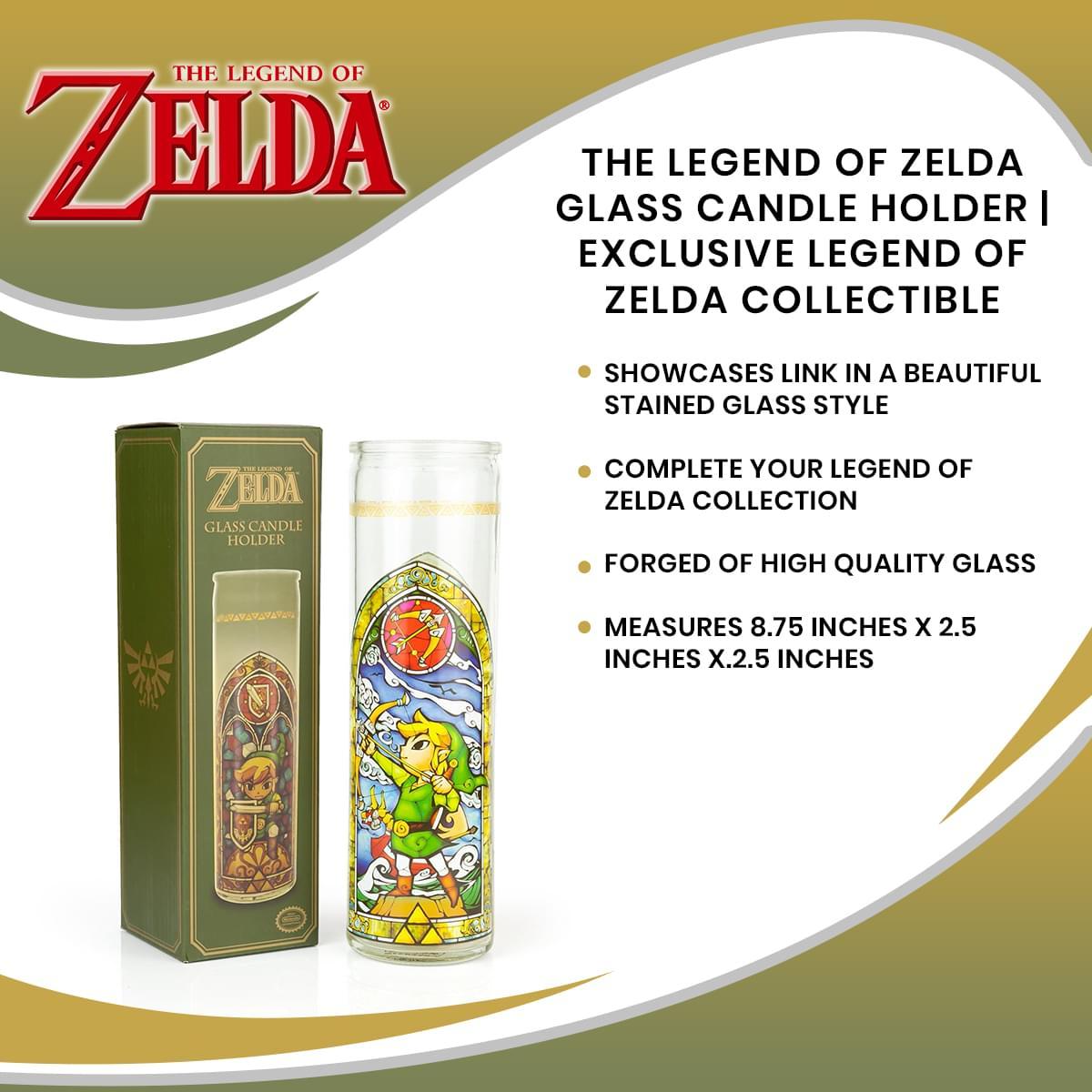 Legend of Zelda Glass Candle Holder picture