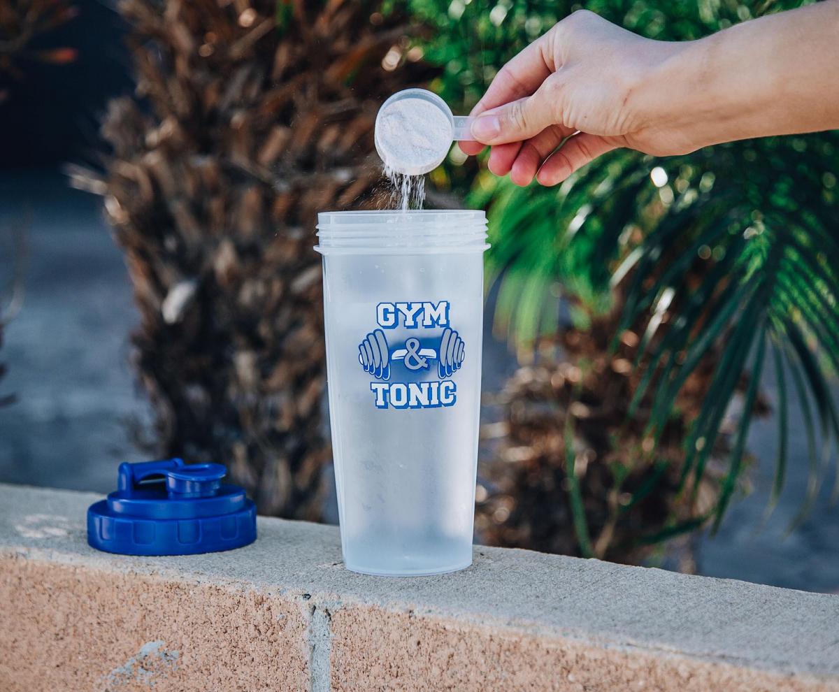 Gym & Tonic Plastic Shaker Bottle picture