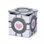 Portal Companion Cube 4 x4 Inch Tin Storage Box