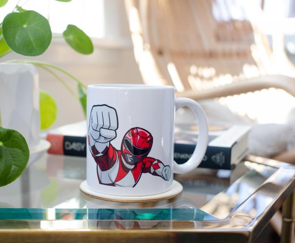 Power Rangers Red Ranger 11 Ounce Ceramic Mug picture