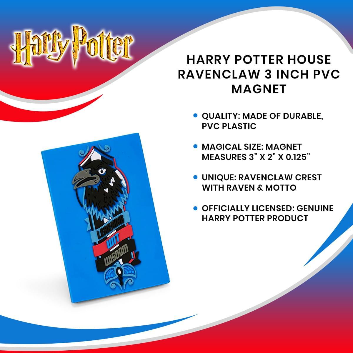 Harry Potter House Ravenclaw 3 Inch PVC Magnet picture