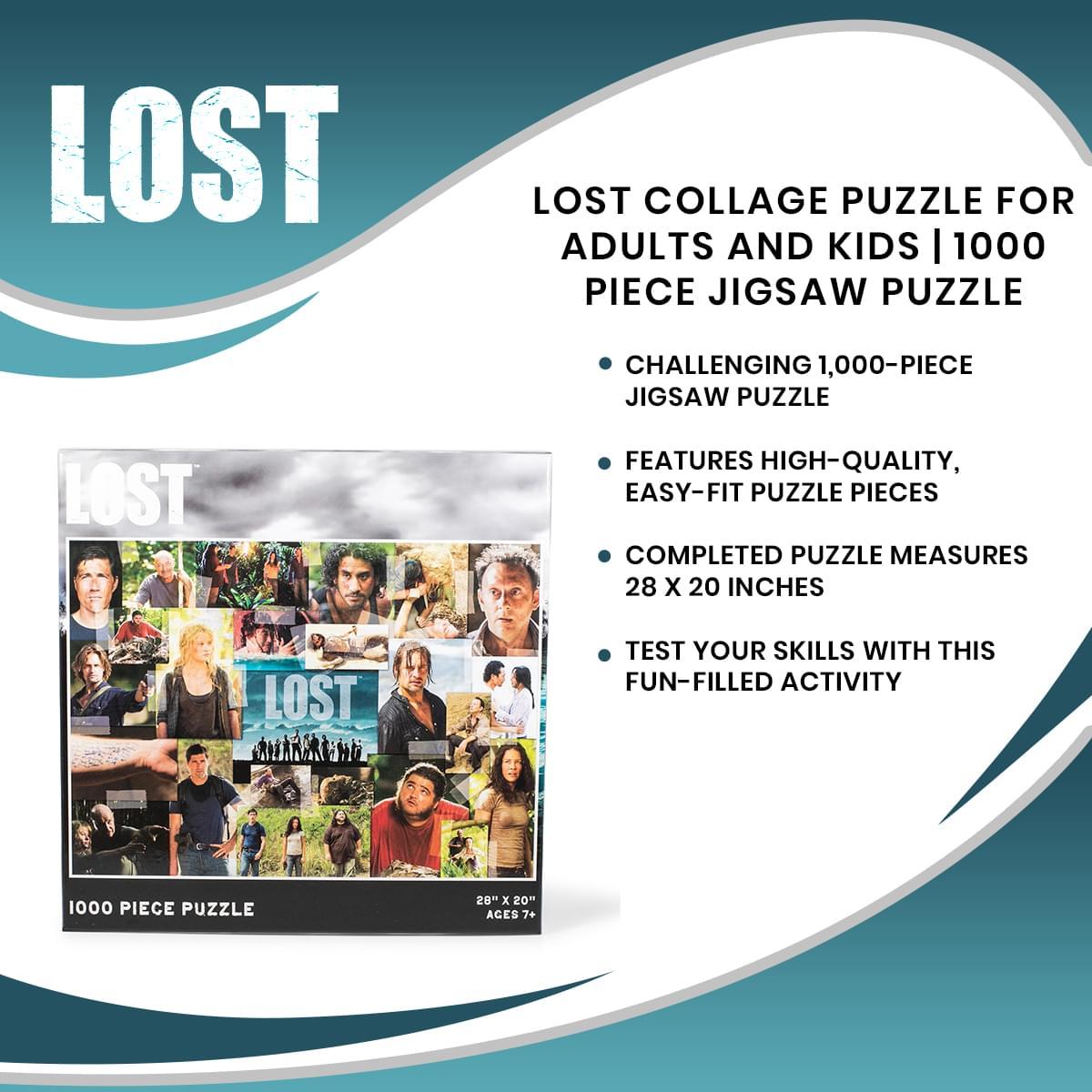 LOST Collage 1000 Piece Jigsaw Puzzle picture
