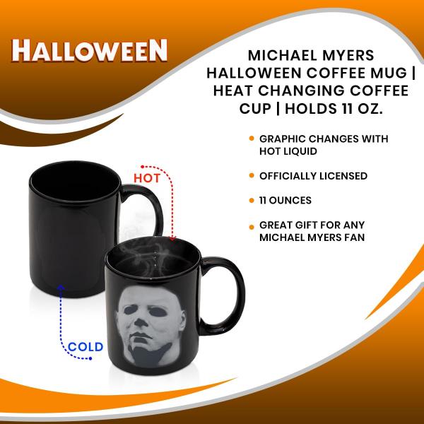 Halloween Michael Myers Heat Change Mug picture