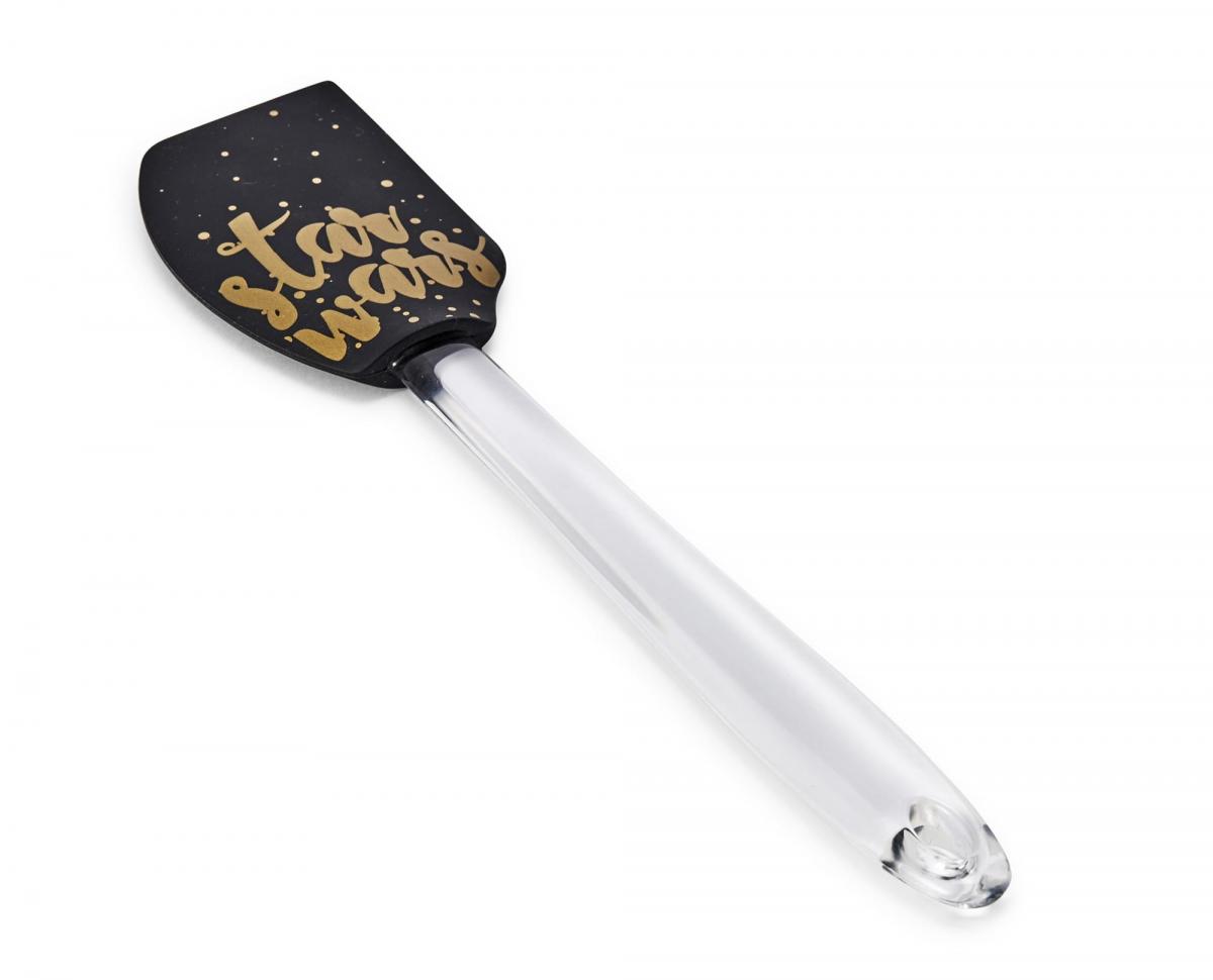 Star Wars Black/Gold Text 11 Inch Silicone Spatula picture