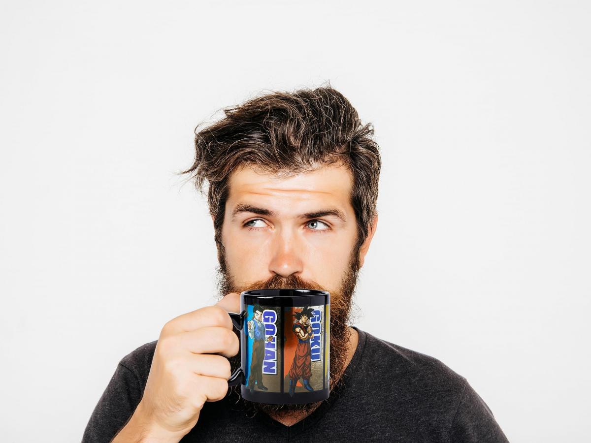 Dragon Ball Super Black 16oz Ceramic Character Mug picture