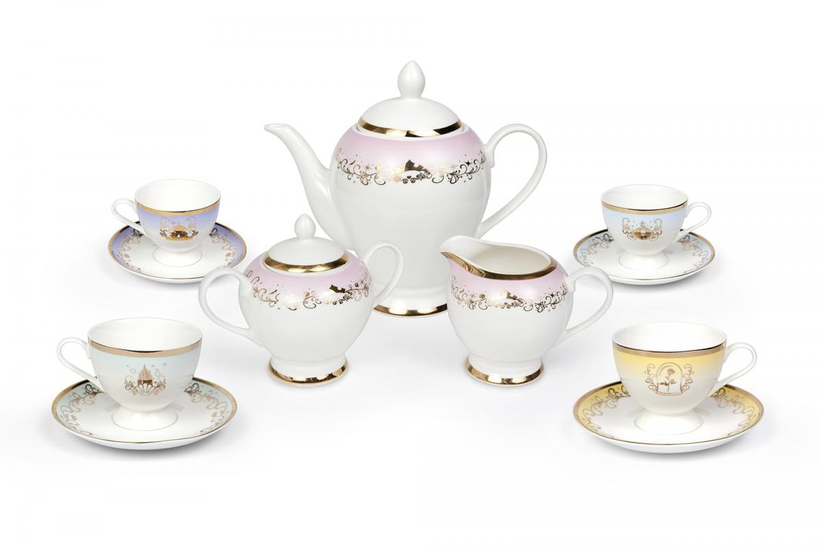Disney Princess 13-Piece Ceramic Tea Set picture