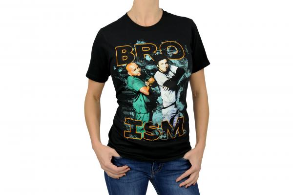 Scrubs Bro-ism Adult Black T-Shirt | X-Large