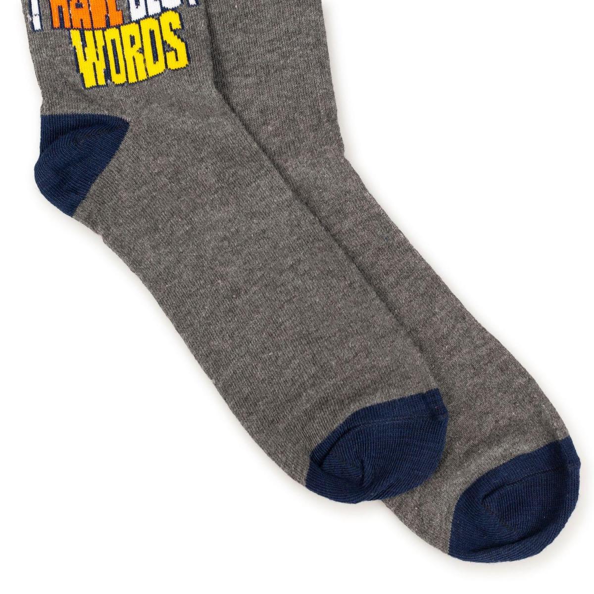 Trump Best Words Crew Sock Exclusive picture
