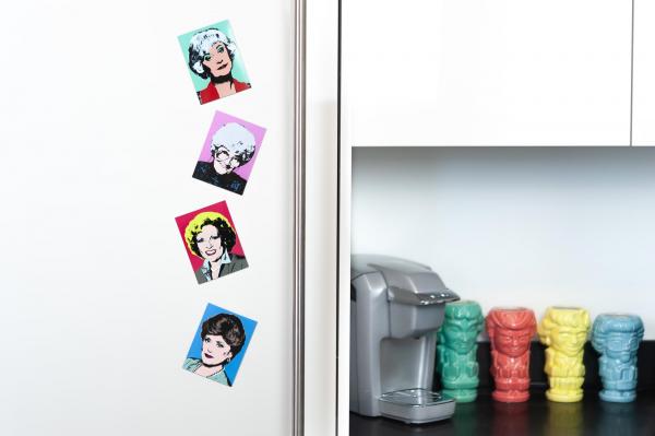 The Golden Girls 3 x 4 Inch Warhol Magnets | Set of 4 picture
