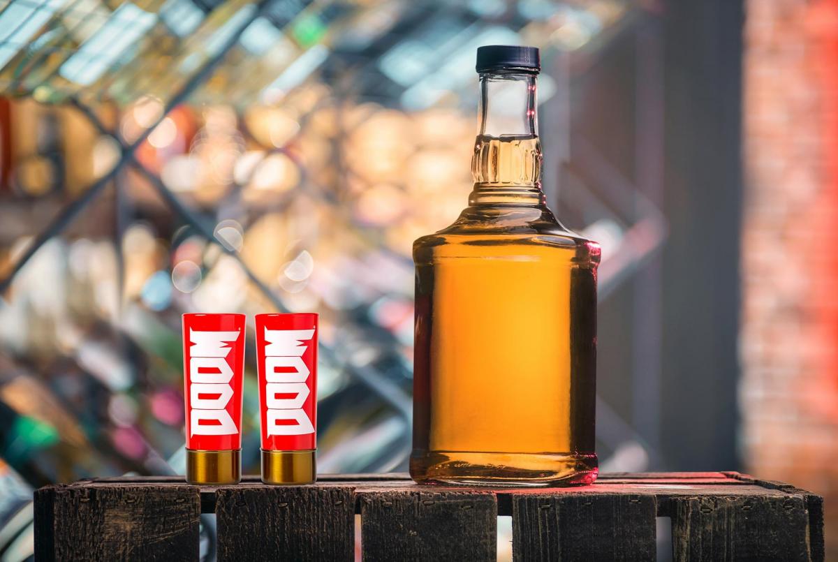 DOOM Shotgun Shell 2oz Shot Glasses | Set of 2 picture