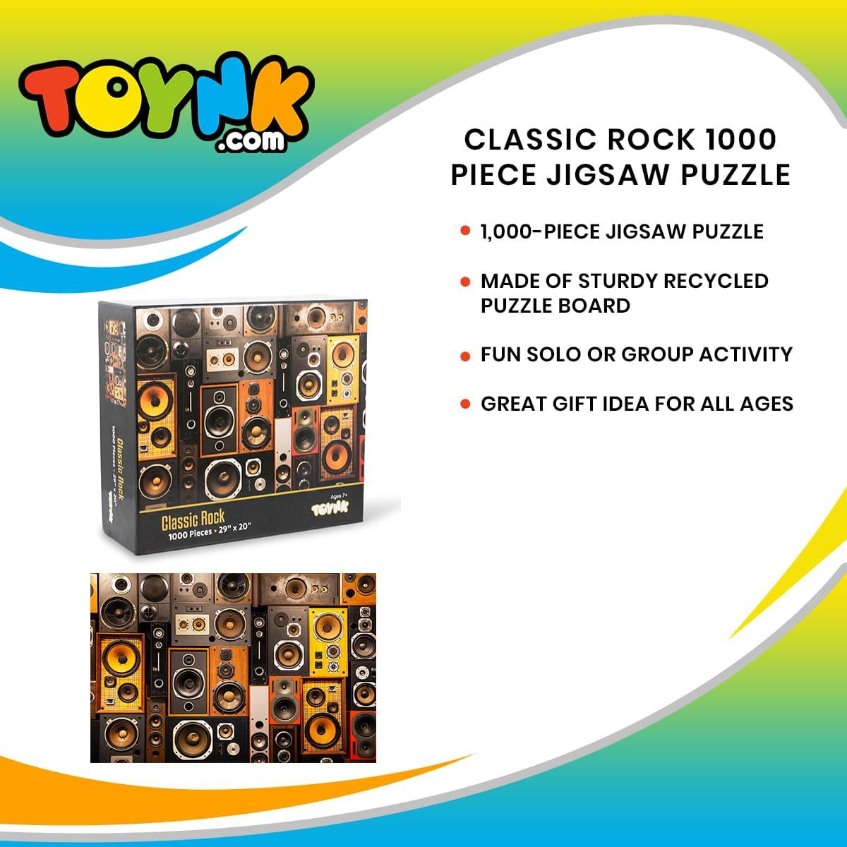 Classic Rock 1000 Piece Jigsaw Puzzle picture
