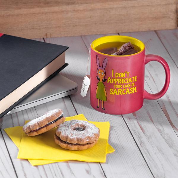 Bob's Burgers Louise Belcher Sarcasm 12oz Coffee Mug picture