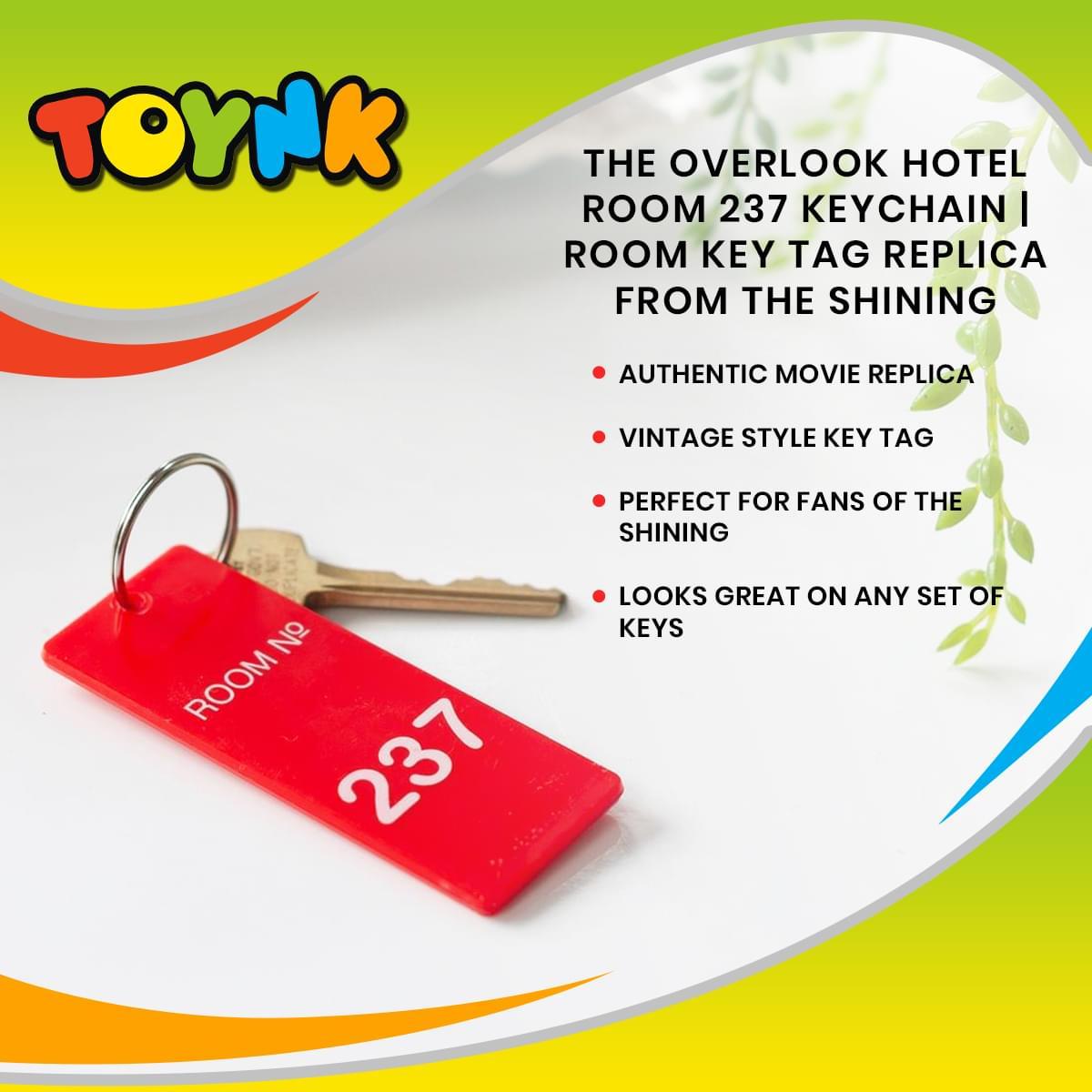 The Shining Plastic "Overlook Hotel" Keyring picture
