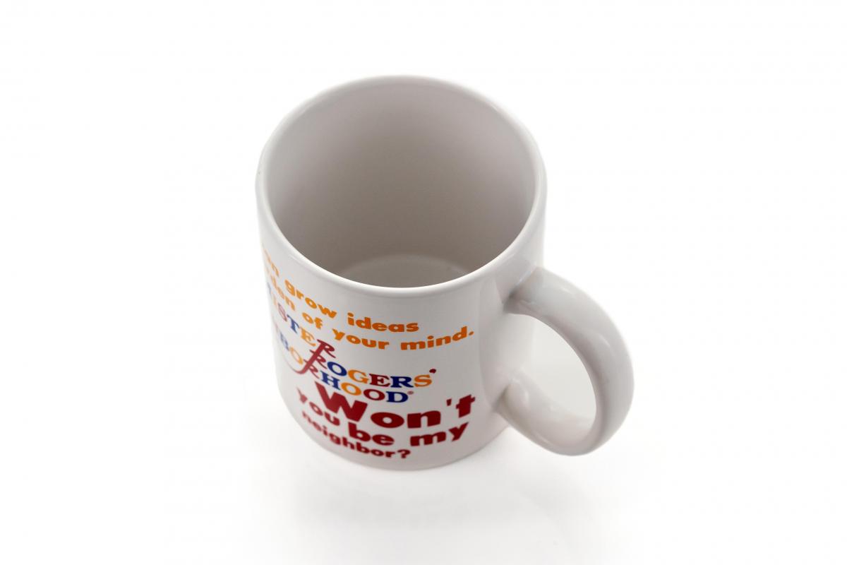 Mr Rogers Heat Change Sweater 16oz Ceramic Coffee Mug picture