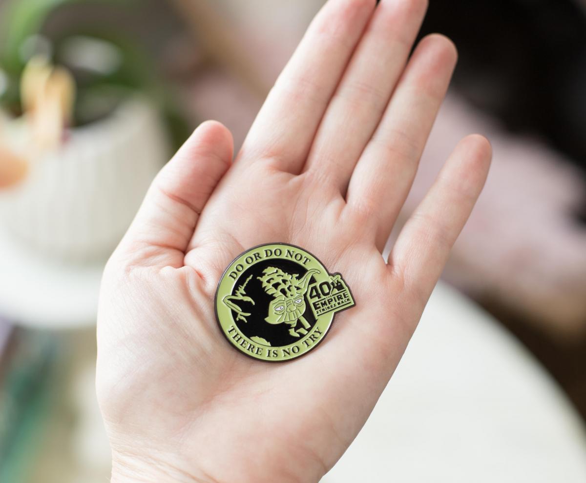 Star Wars Empire 40th Anniversary Yoda Enamel Pin picture