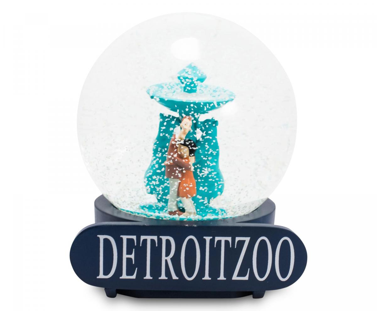 Coraline Detroit Zoo 6 Inch Collectible Snow Globe picture