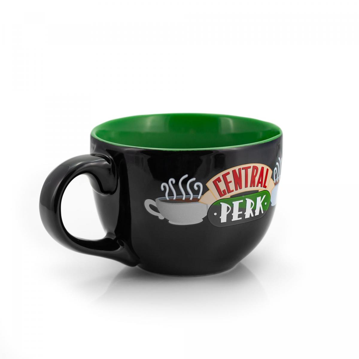 Friends Central Perk Ceramic 24oz Black Ceramic Soup Mug picture