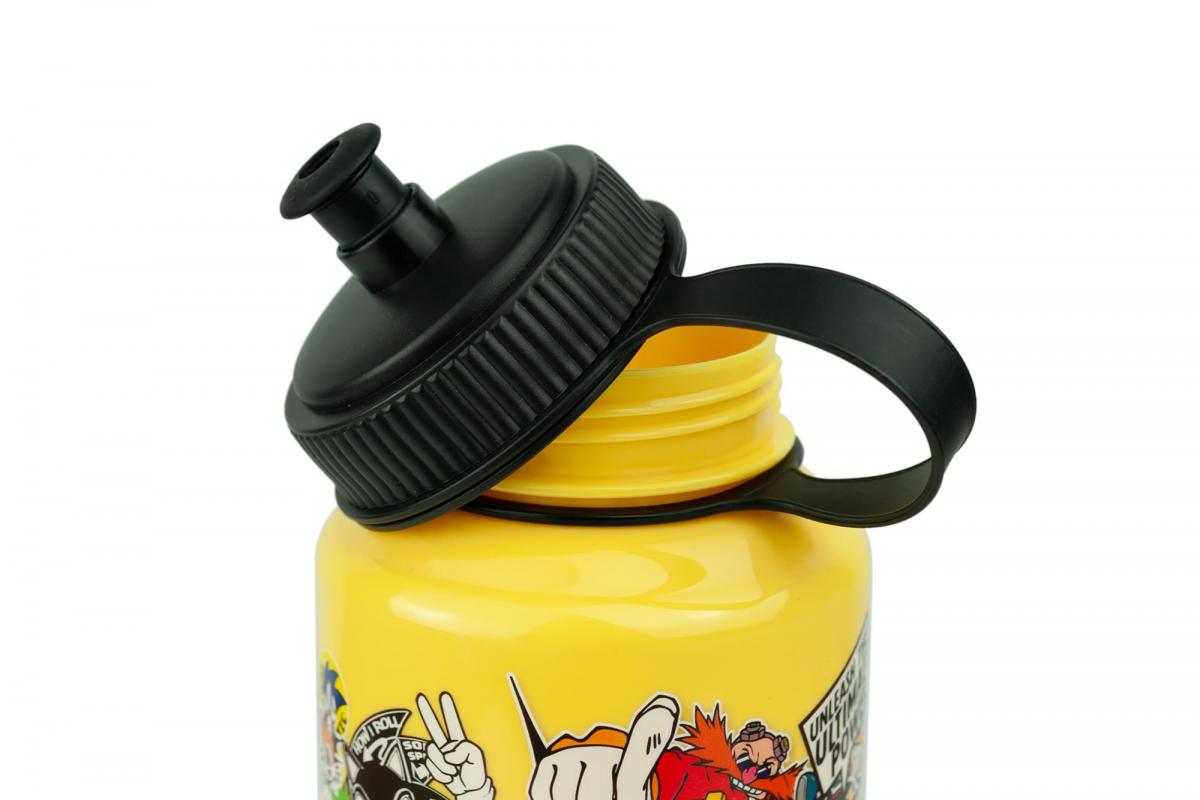 Sonic the Hedgehog Sticker Bomb 32oz Plastic Water Bottle picture