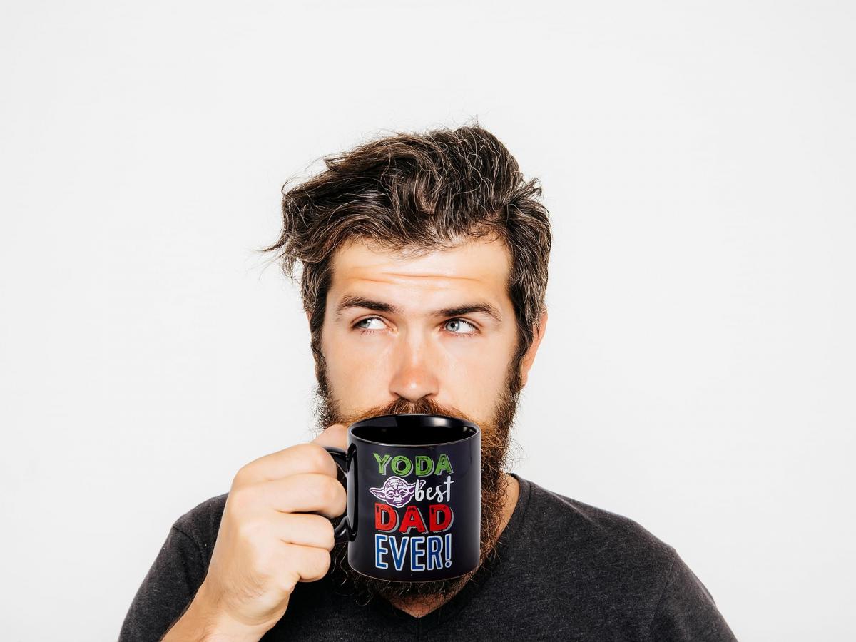 Star Wars Yoda Best Dad Ever 20oz Father's Day Ceramic Mug picture