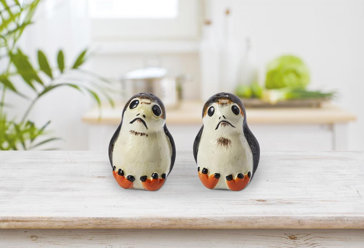 Star Wars Porgs Ceramic Salt & Pepper Shaker Set picture