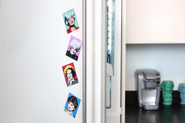 The Golden Girls 3 x 4 Inch Warhol Magnets | Set of 4 picture