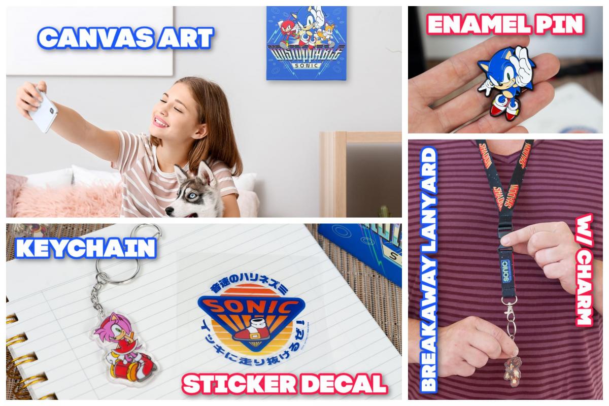 Sonic Retro Arcade Collectors Box | 5 Themed Collectibles picture