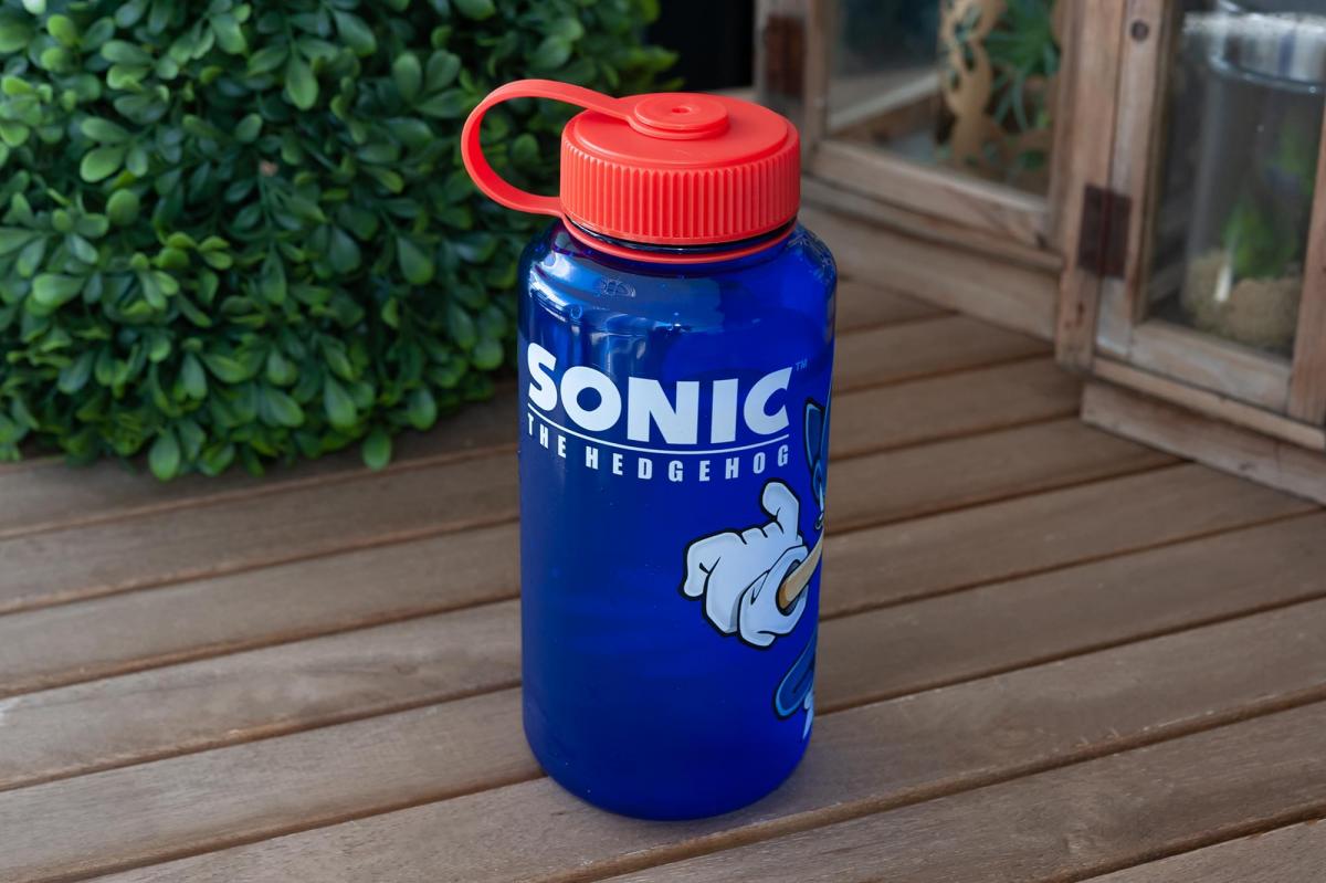 Sonic The Hedgehog 32oz Plastic Water Bottle picture