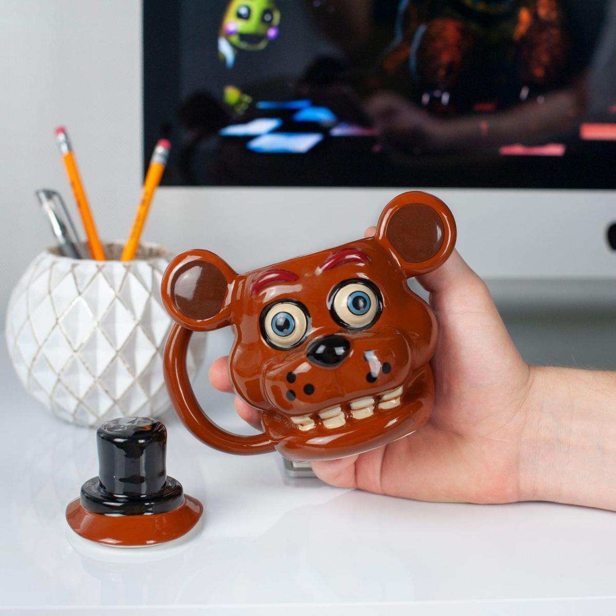 Five Nights At Freddy's Freddy Fazbear 14oz Molded Mug picture