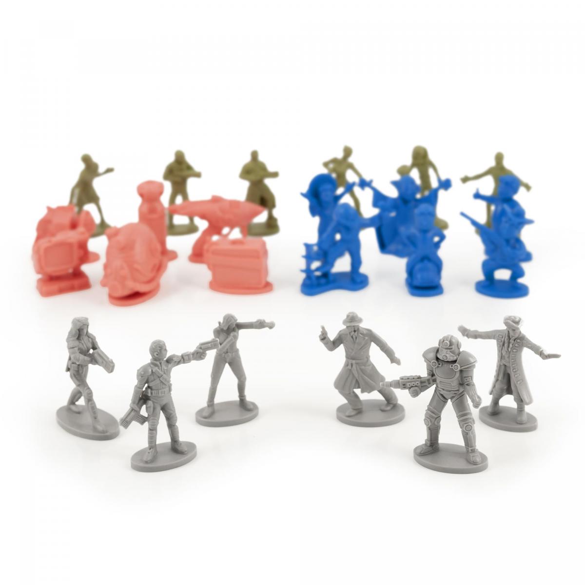 Fallout Nanoforce S1 Army Builder Figures - Bagged Version 2 picture