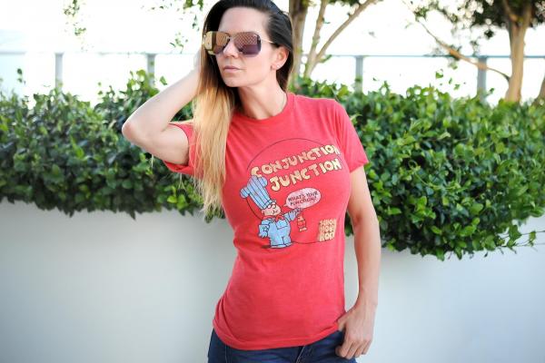 Schoolhouse Rock Conjunction Junction Adult T-Shirt | SM picture