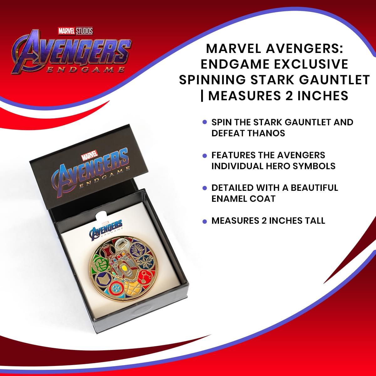 Marvel Infinity War Spinning Stark Gauntlet Exclusive Pin picture