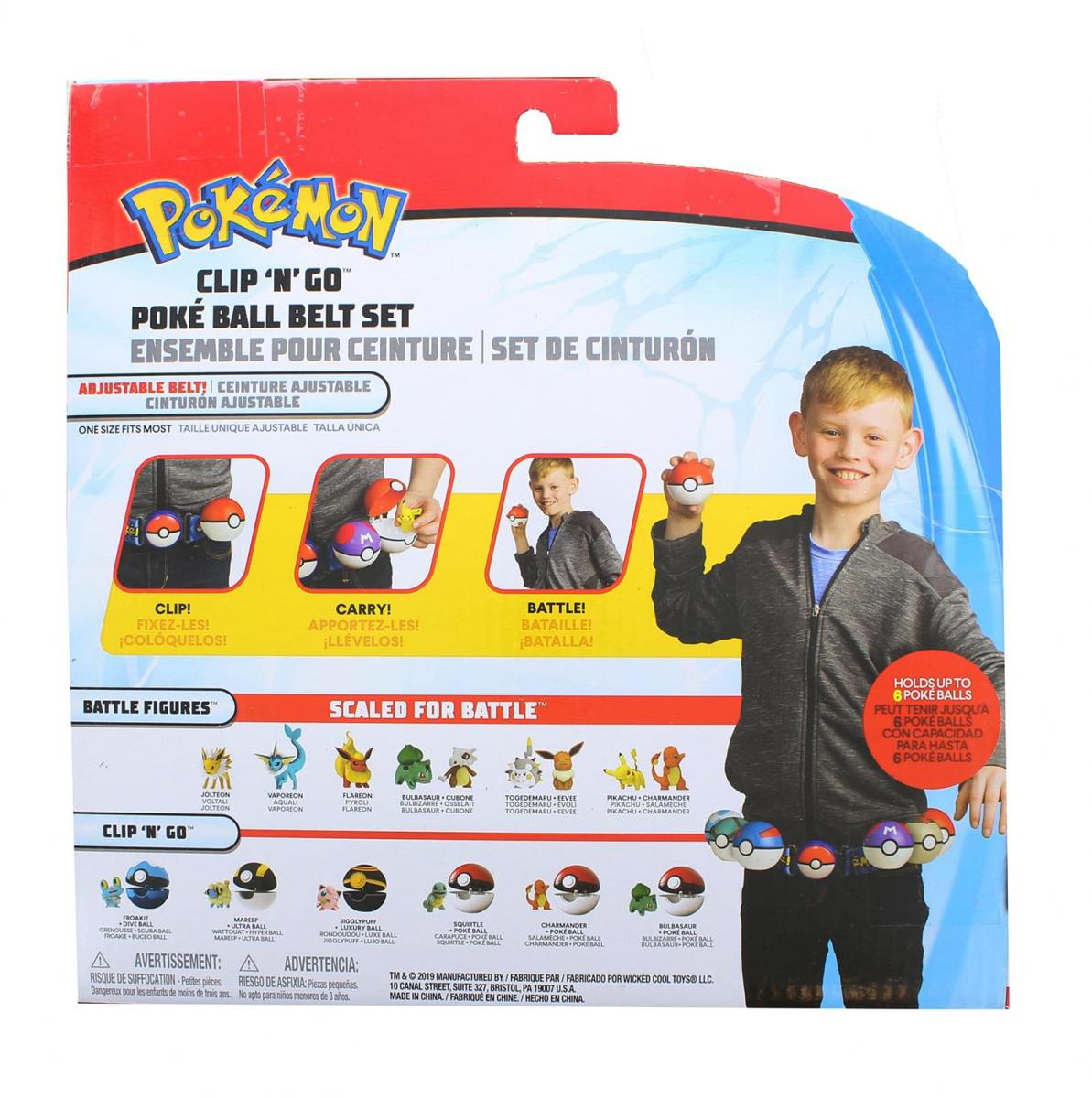 Pokemon Clip N Go Belt Set | Munchlax w/ Poke & Premier Ball picture