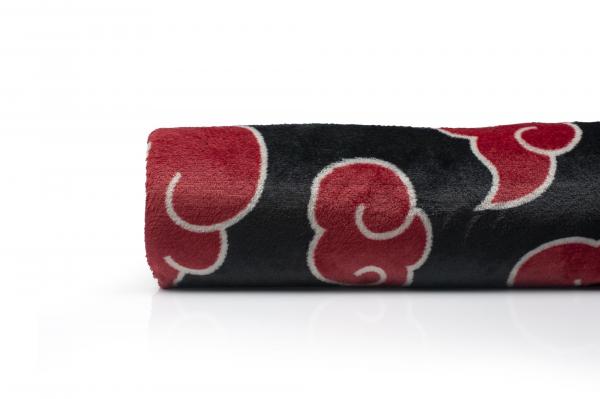 Naruto Akatsuki Red Cloud 45x60 Inch Fleece Throw Blanket picture