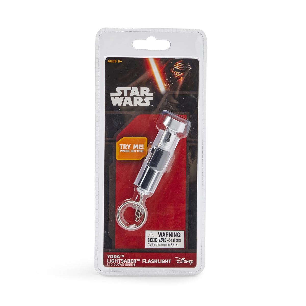 Star War Mini Lightsaber Flashlight Key Chain: Yoda picture