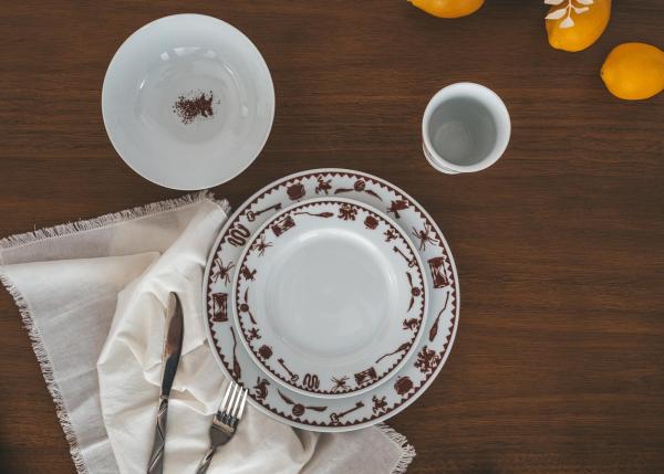 Harry Potter Icons 4 Piece Ceramic Dinner Set picture