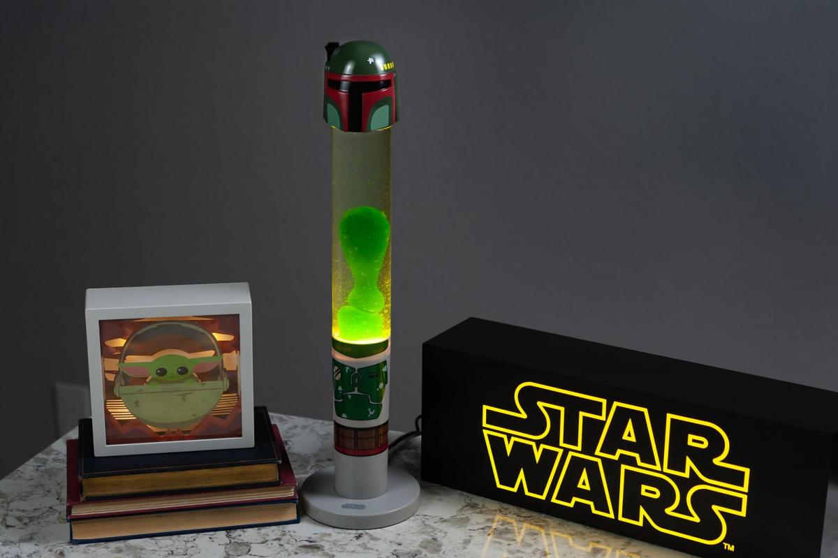 Star Wars Boba Fett 18 Inch 3D Top Motion Lamp picture