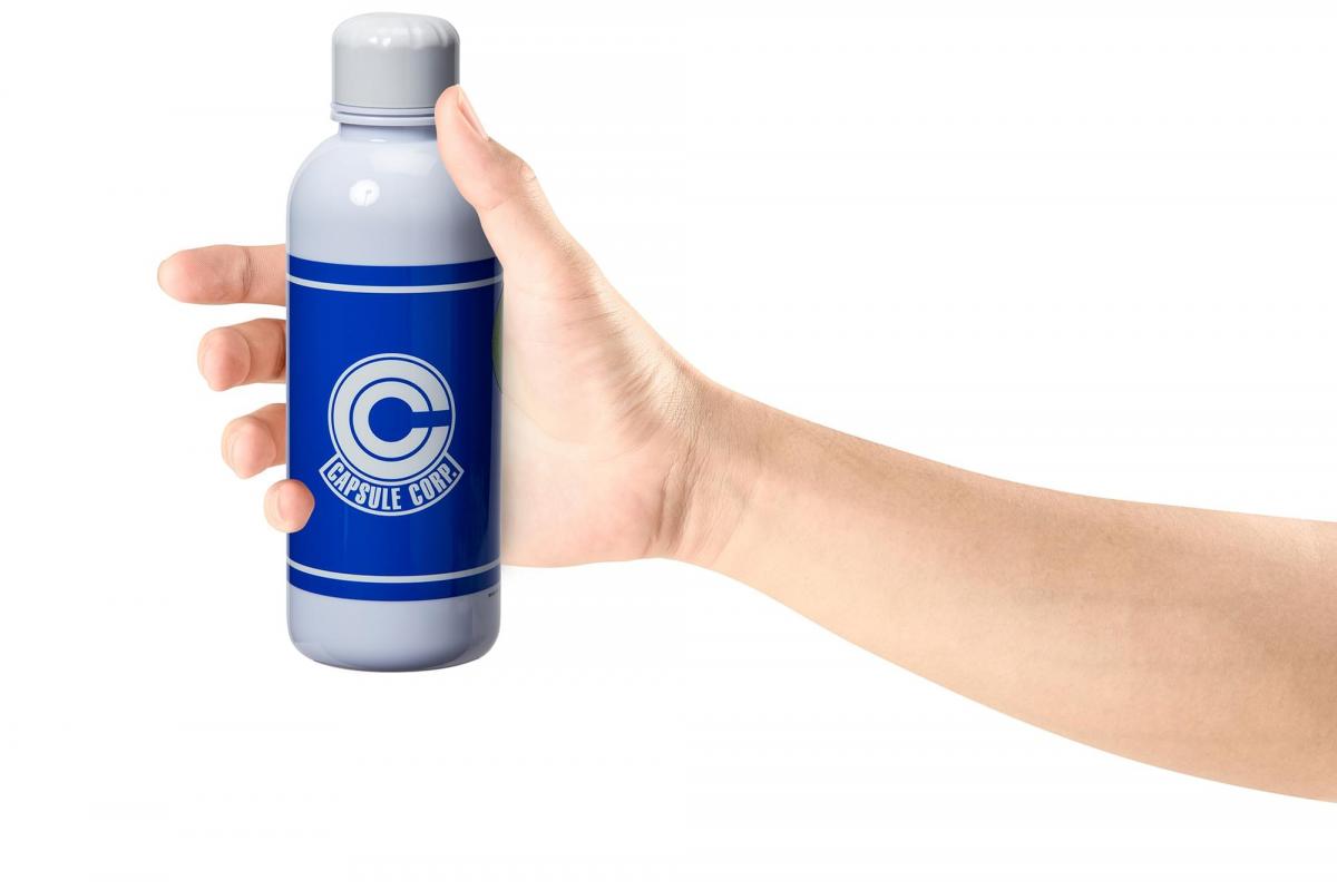 Dragon Ball Z Capsule Corp. 17oz Plastic Water Bottle picture